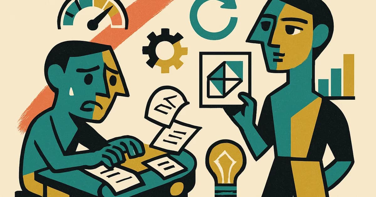 Faster busywork is still busywork