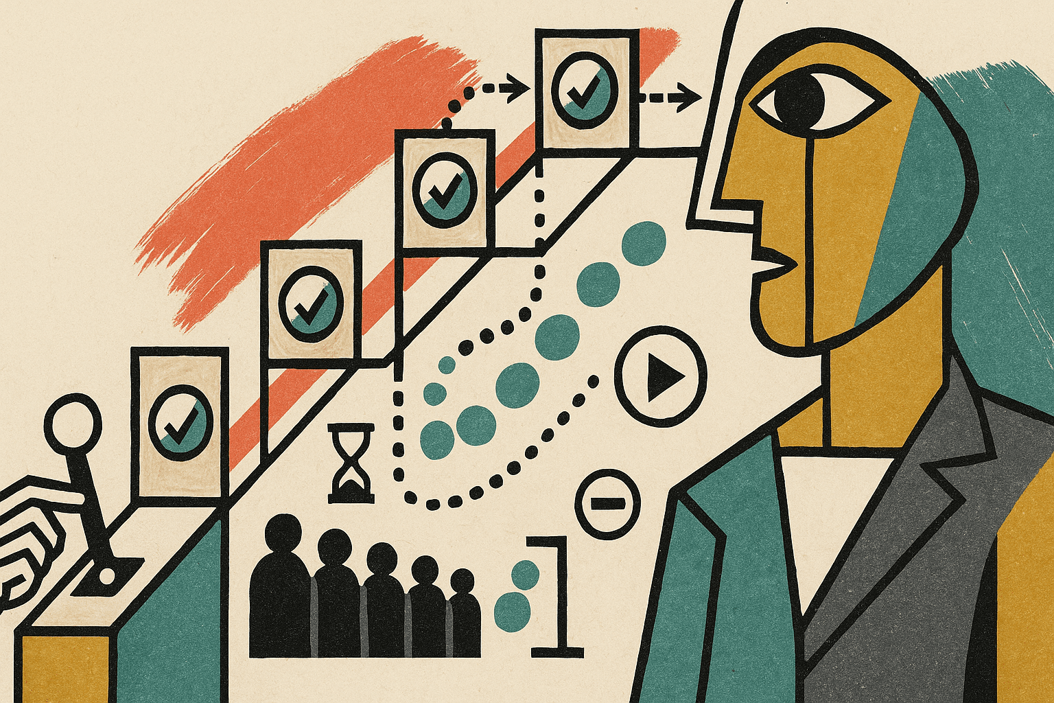 Human Gates, Agent Throughput: An autonomy ladder that scales without losing control