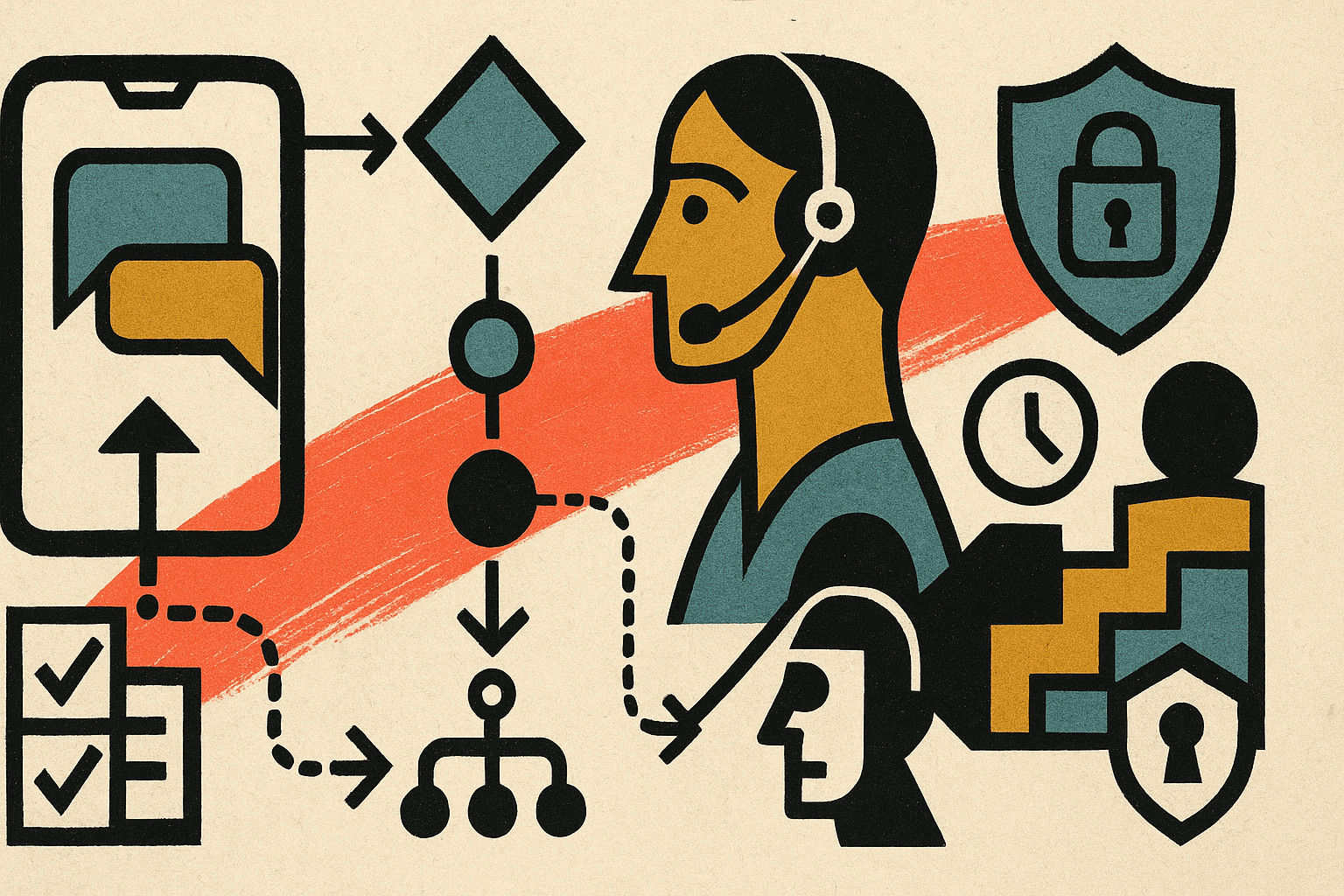 Designing WhatsApp support agents with human handoff, audit trails, and SLA-aware routing